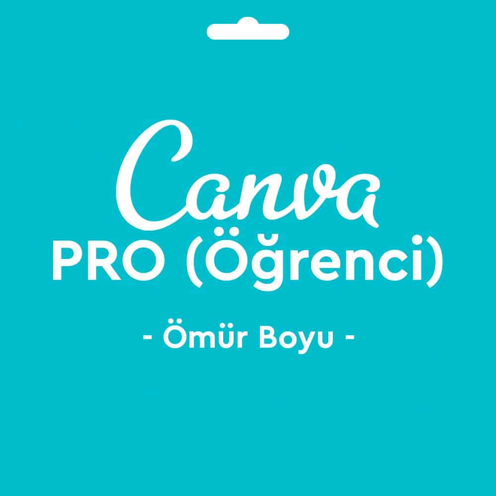 Canva Pro Öğrenci Hesabı Ömür Boyu