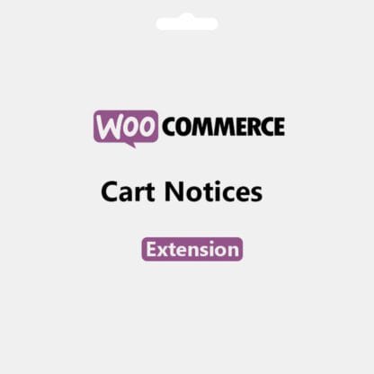 WooCommerce Cart Notices WordPress Sepet Bildirim Eklentisi